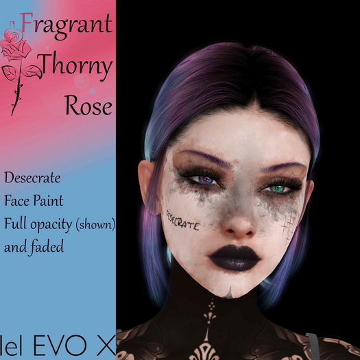 FTR Desecrate Face Paint / Fragrant Thorny Rose