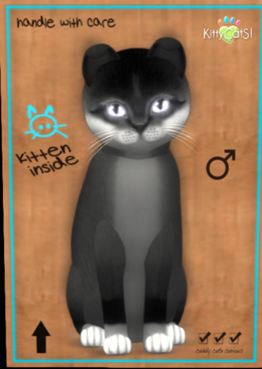 KittyCatS - Foxie - Soft Black