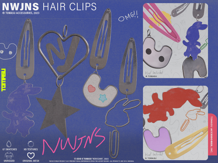 TOMASU / NWJNS Hair Clips