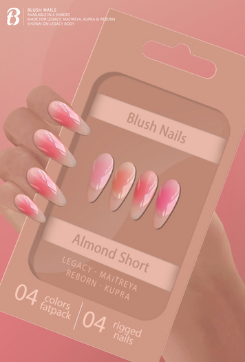 tutti belli - blush nails (fatpack)