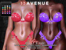 #13Avenue: Polly Bikini - LATEX FATPACK Maitreya Lara, LaraX, Legacy, Perky, Reborn, Waifu