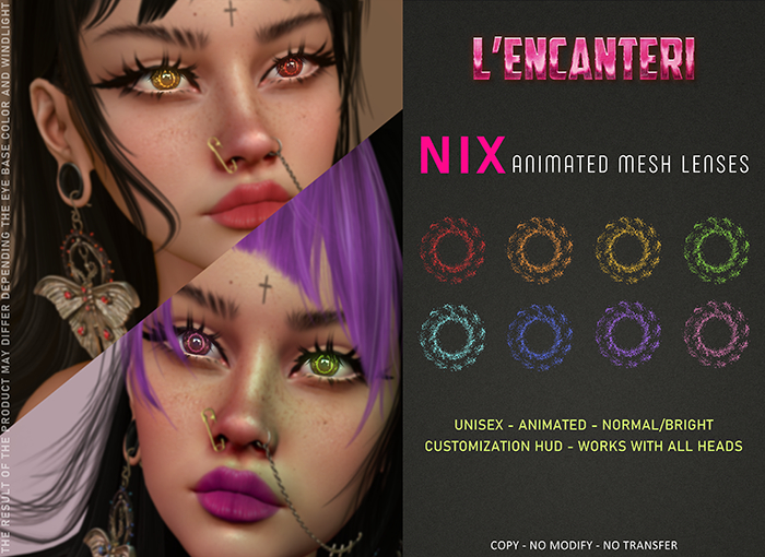 L'ENCANTERI - NIX Animated Mesh Lenses