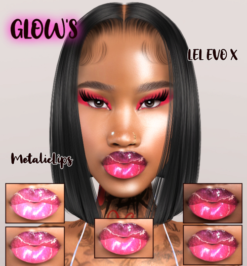 GLOW'S-METALIC LIPS