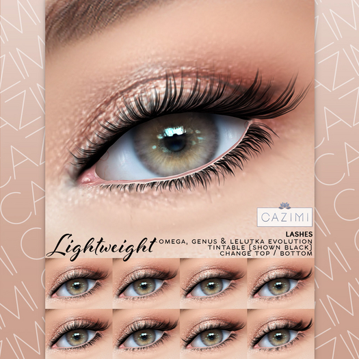 :CAZIMI: Lightweight Lashes DEMO