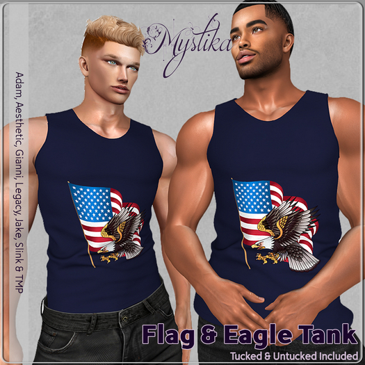 ~Mystika~ Flag & Eagle Tank Guys