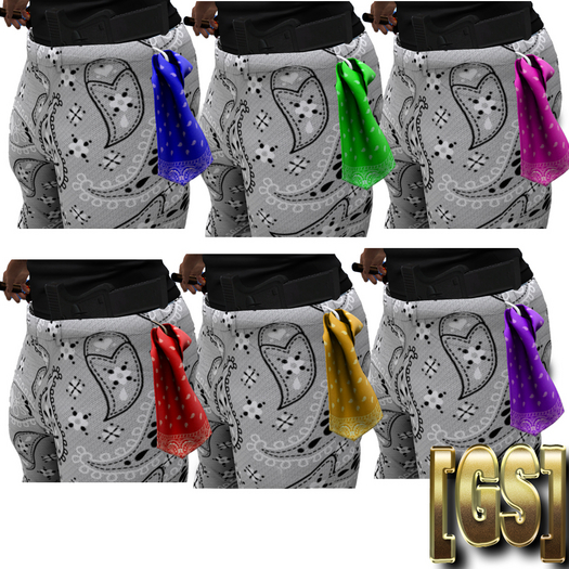 [GS] Side Pocket Bandanas FATPACK