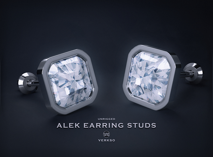 // Verkso // - Alek Earring Studs