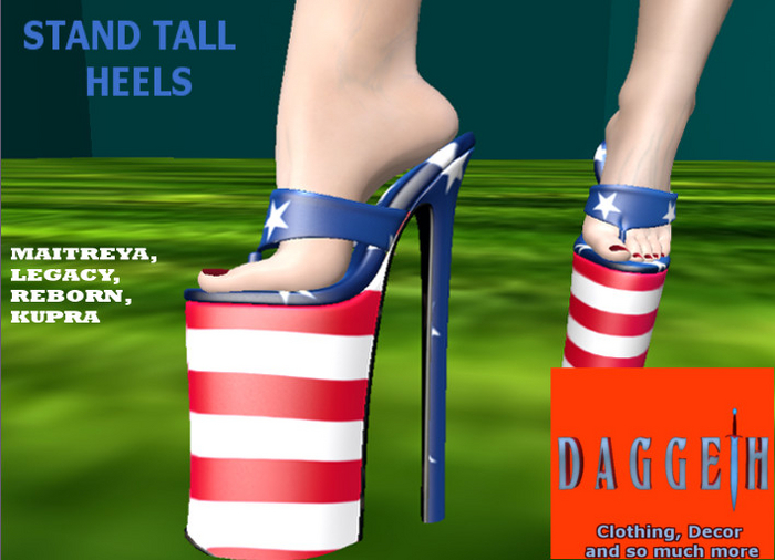 Stand Tall Heels  - [DAGGETH]*