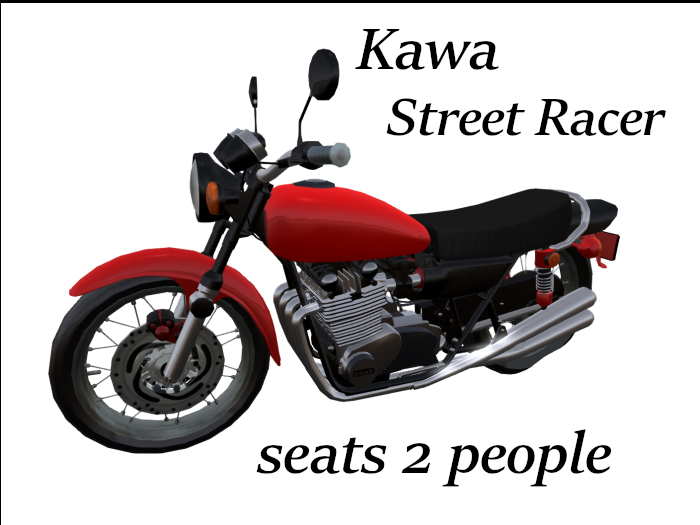 Kawa Street Racer v1___ W/Helmets