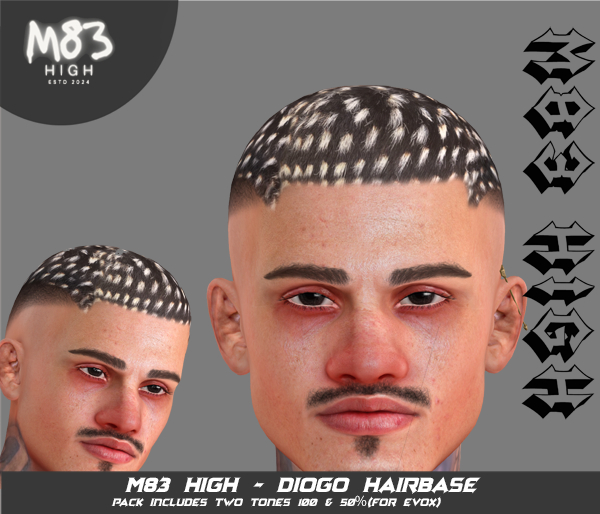 M83 HIGH - DIOGO HAIRBASE (EVOX)