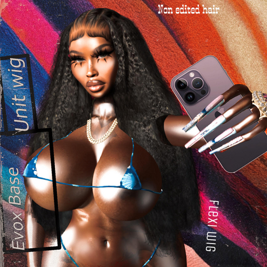 YS// ASHLEY EVOX W/ WIG