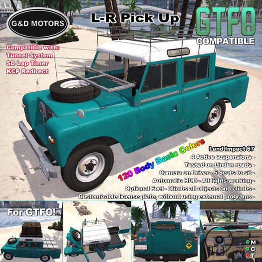 G&D MOTORS L-R Pick Up GTFO!