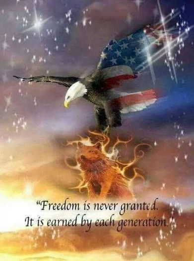 Freedom Is Never