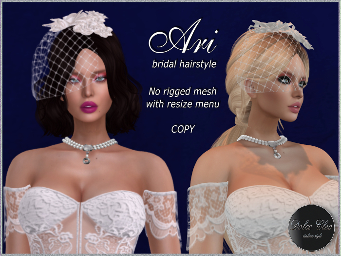 Dolce Cleo ::: Ari Bridal Hairstyle [DEMO] - ADD ME