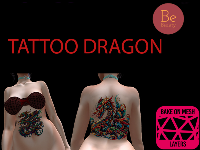 Be Beauty-TATTOO DRAGON-BOM