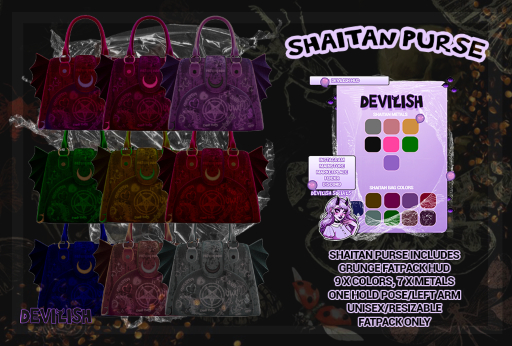 Devilish. Shaitan Purse