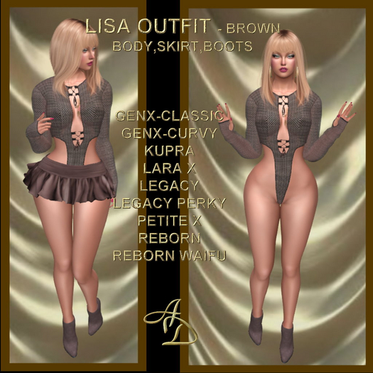 LISA_OUTFIT brown DEMO