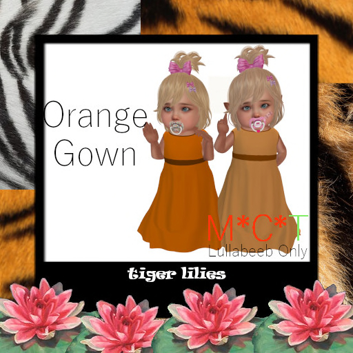 Orange Gown