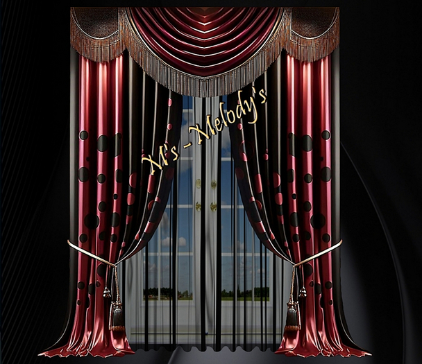 M's - Curtain - "Sangria"