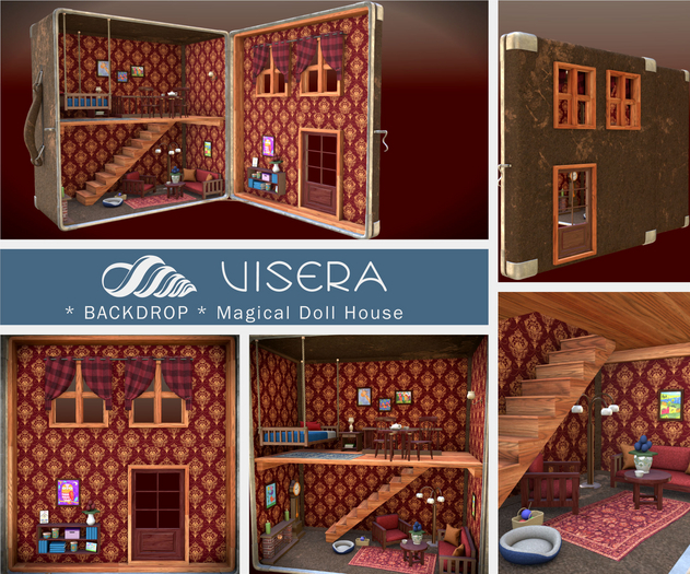 * BACKDROP * Magical Doll House