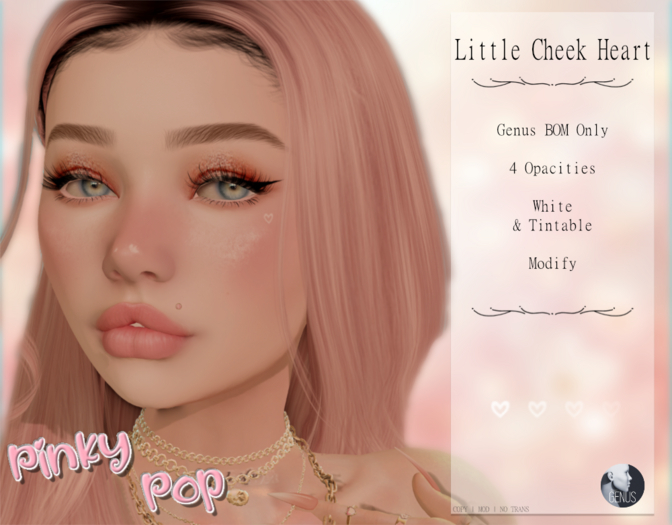Little Cheek Heart - Genus (BOM)