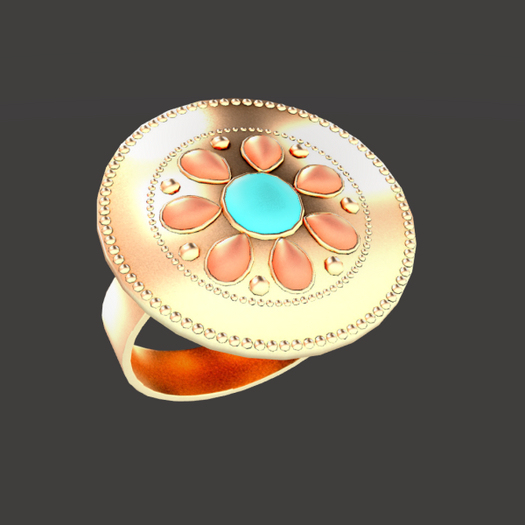 MINIMAL - Ragna Ring *3* -Gold-