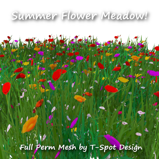 T-Spot Mesh - Summer Flower Meadow - FP - LI=0.7