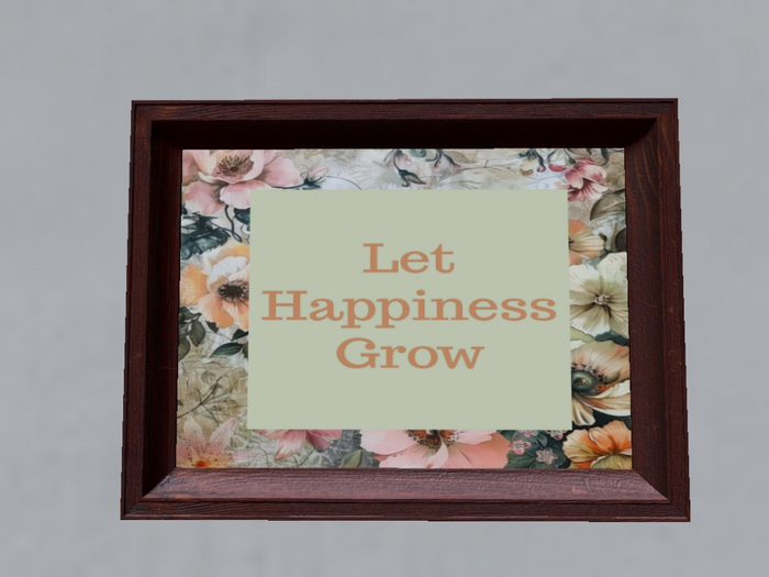 Let Happiness Grow Boxed
