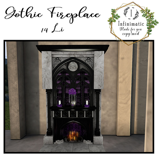 gothic fireplace v2 bagged