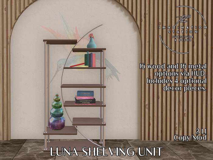 Luna Shelving Unit