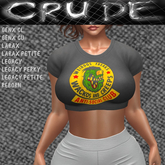 Aniti-Social Club  Women's Crop Top (WTS)  <Wear Me>