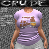 A Day Without Chocolate... Women's T-Shirt (WTL)  <Wear Me>