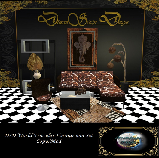 DSD World Traver Living Room Collection - Boxed - 524