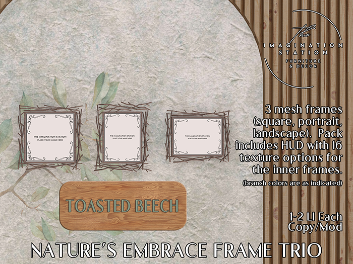 Nature's Embrace (Toasted Beech)