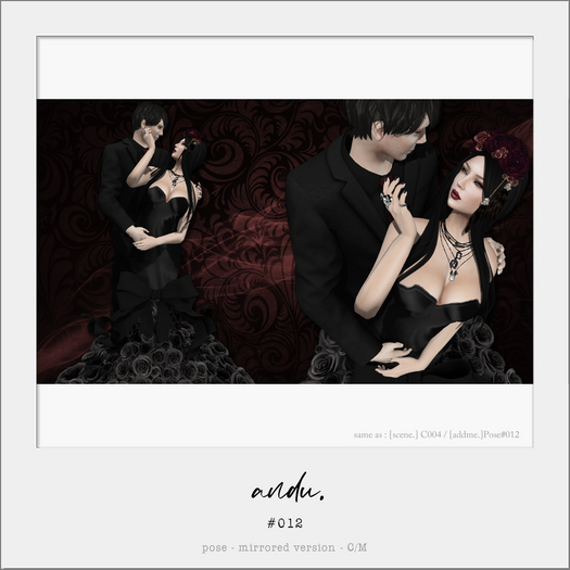 [andu.]#012 | Pose : Couple/Friends