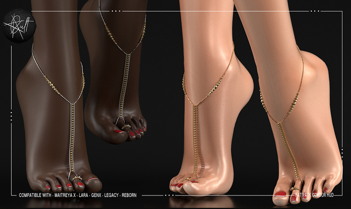: CULT : Cyra Fatpack (Anklets & Leg Jewelry)