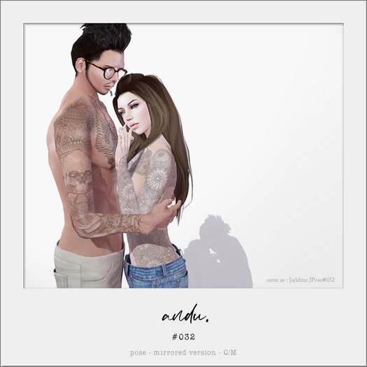 [andu.]#032 | Pose : Couple/Friends