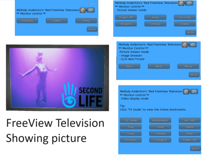 @MA@ FreeView Television Showing picture:
