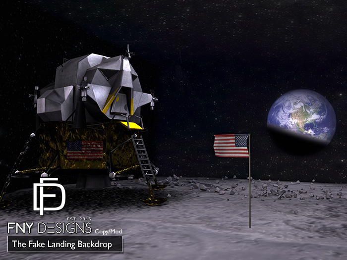 :FNY: Designs - The Moon Landing Backdrop
