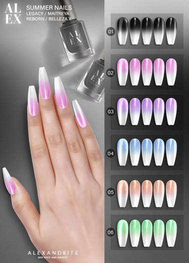 ALEX - Summer Nails / FATPACK