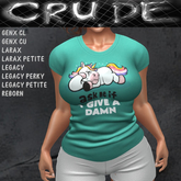 Ask me if I give a damn Women's T-Shirt (WTL) <Wear Me>