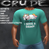 Ask me if I give a damn (Unicorn) Men's T-Shirt (MCT <Wear Me>