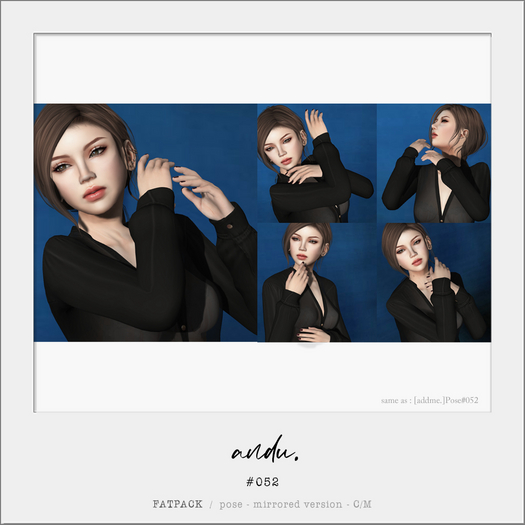 [addme.] Pose#052 (posepack) (wear me)