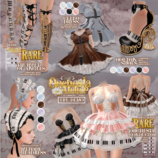 :Moon Amore: Melody Headdress /  Chocolate