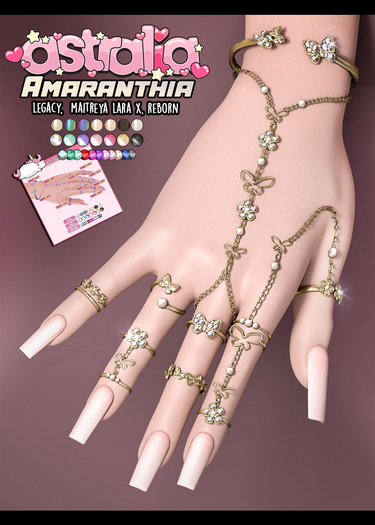 Astralia - Amaranthia Rings