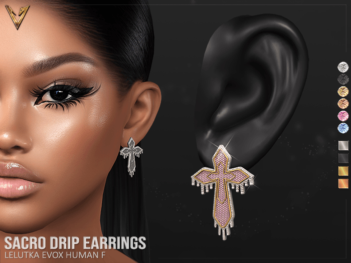 [VIPERA] Sacro Drip Earrings (EvoX F)