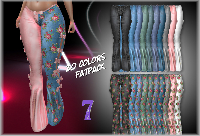 <7w> Rosalinda Jeans - Country Roses Fatpack ~LaraX, Legacy, Reborn, Juicy Rolls~