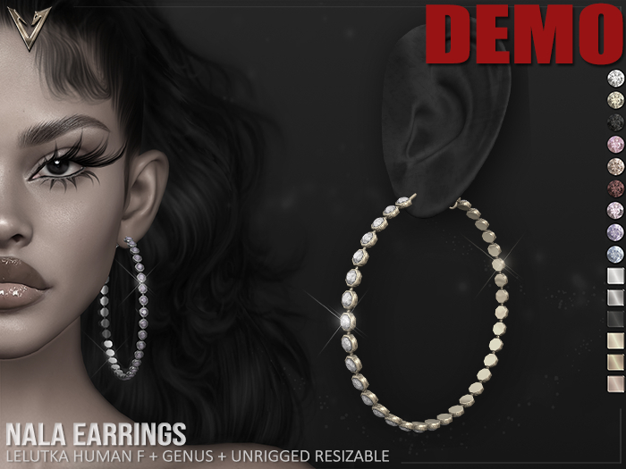 [VIPERA] DEMO Nala Earrings