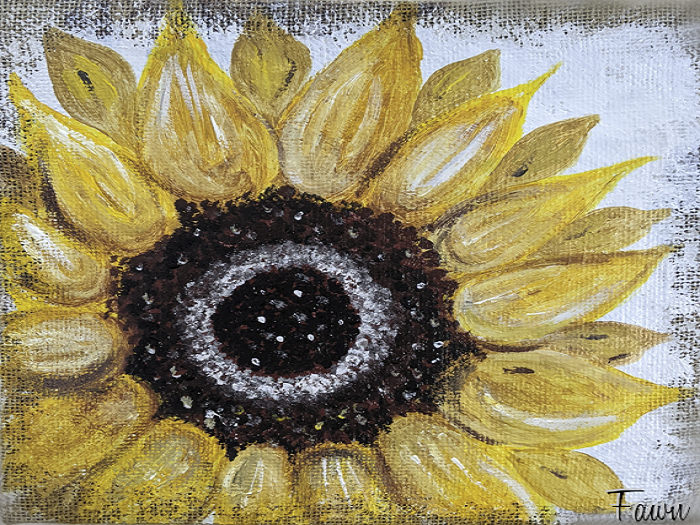 Sunflower Painting