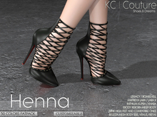 -KC- HENNA HEELS / 50 COLORS FATPACK